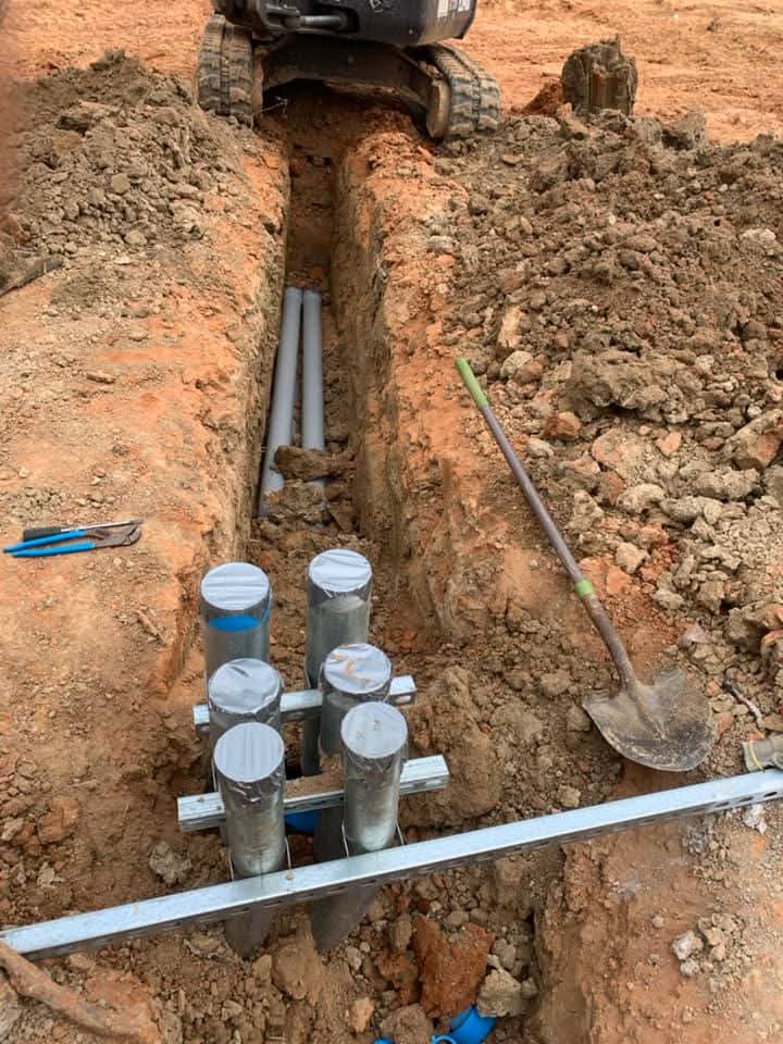 Transformer Underground Conduit
