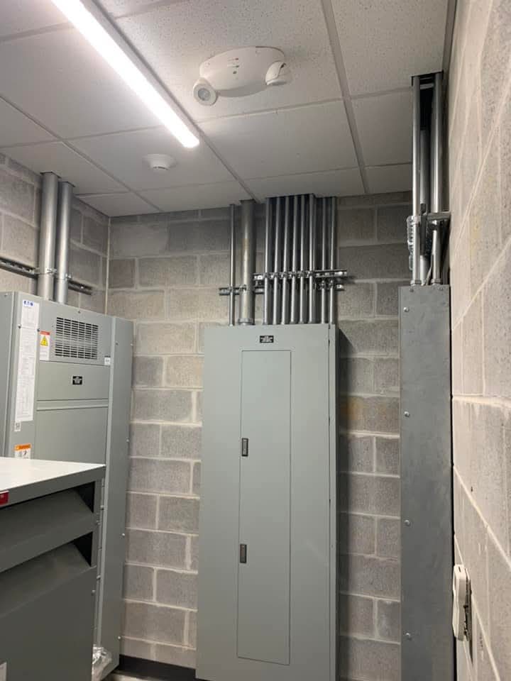 Interior Electrical room new construction