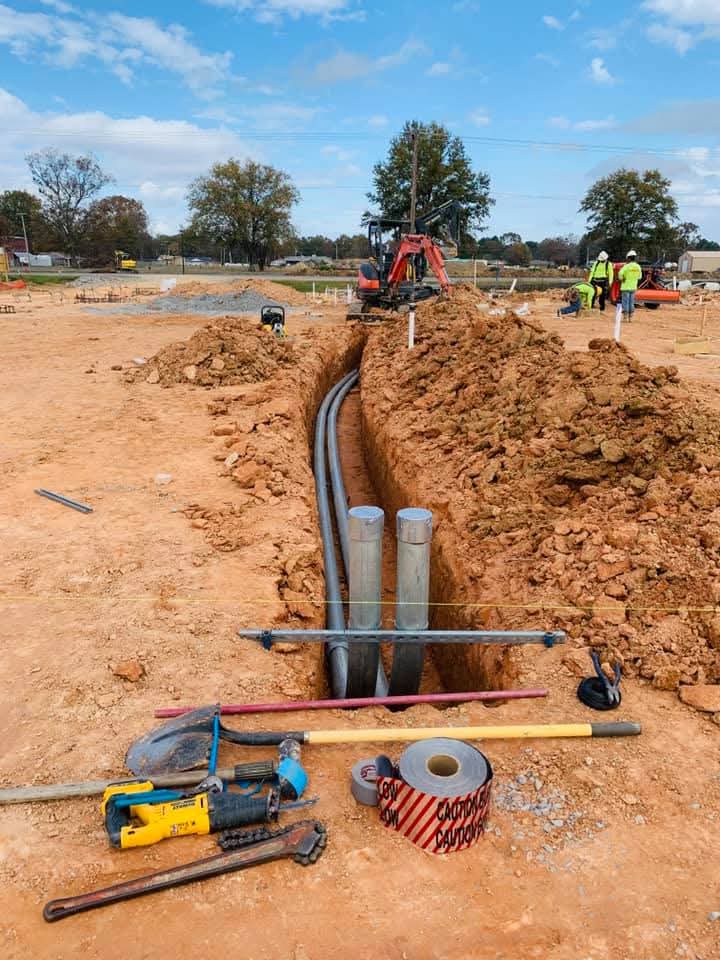 Exterior electrical service installation